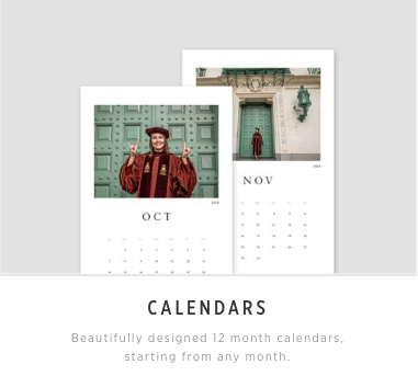 sample photo calendar